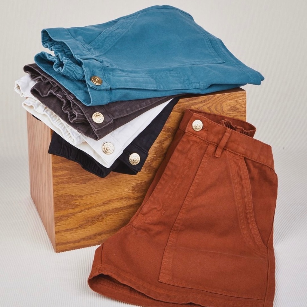 Big Bud Press Women's Shorts in Rust